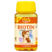 VITAHARMONY Biotin 300 µg + Selen + Zinek - 87 tablet VITAHARMONY Biotin 300 µg + Selen + Zinek - 87 tablet