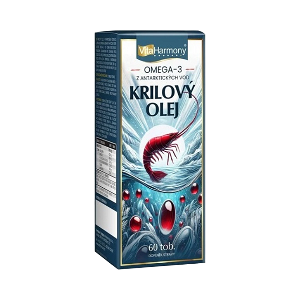 VITAHARMONY Krilový olej 1200 mg 60 tobolek