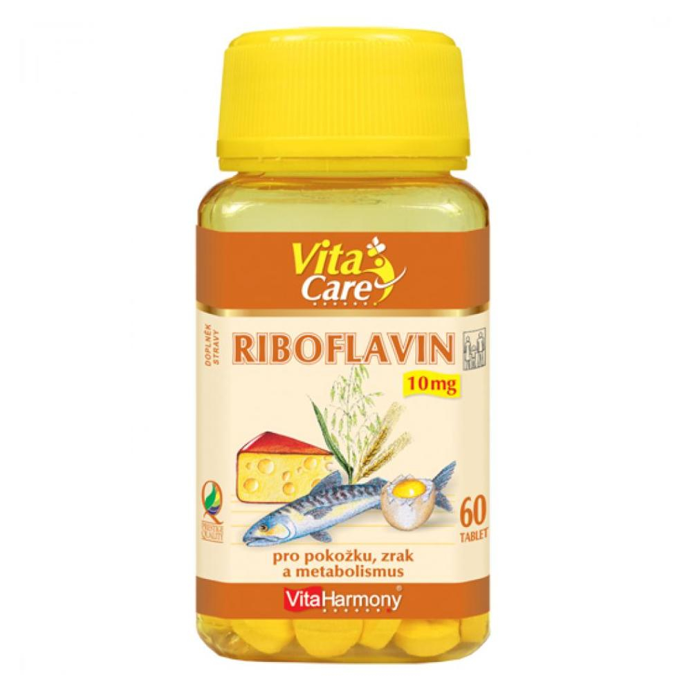 E-shop VITAHARMONY Riboflavin 10 mg 60 tablet