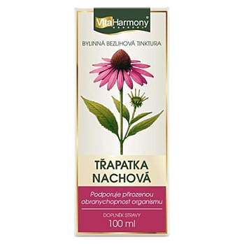 VITAHARMONY Tinktura Echinacea purpurea 100 ml (Bylinné doplňky stravy) - Jednosložkové