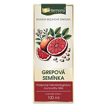 VITAHARMONY Tinktura Grepová semínka 100 ml (Detoxikace celého těla) - Vícesložkové