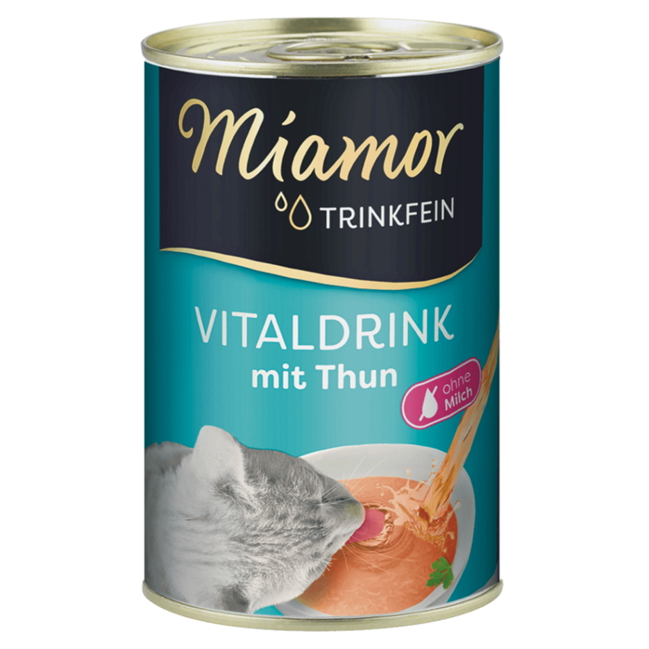 Levně MIAMOR Vital drink tuňákový nápoj pro kočky 135 ml