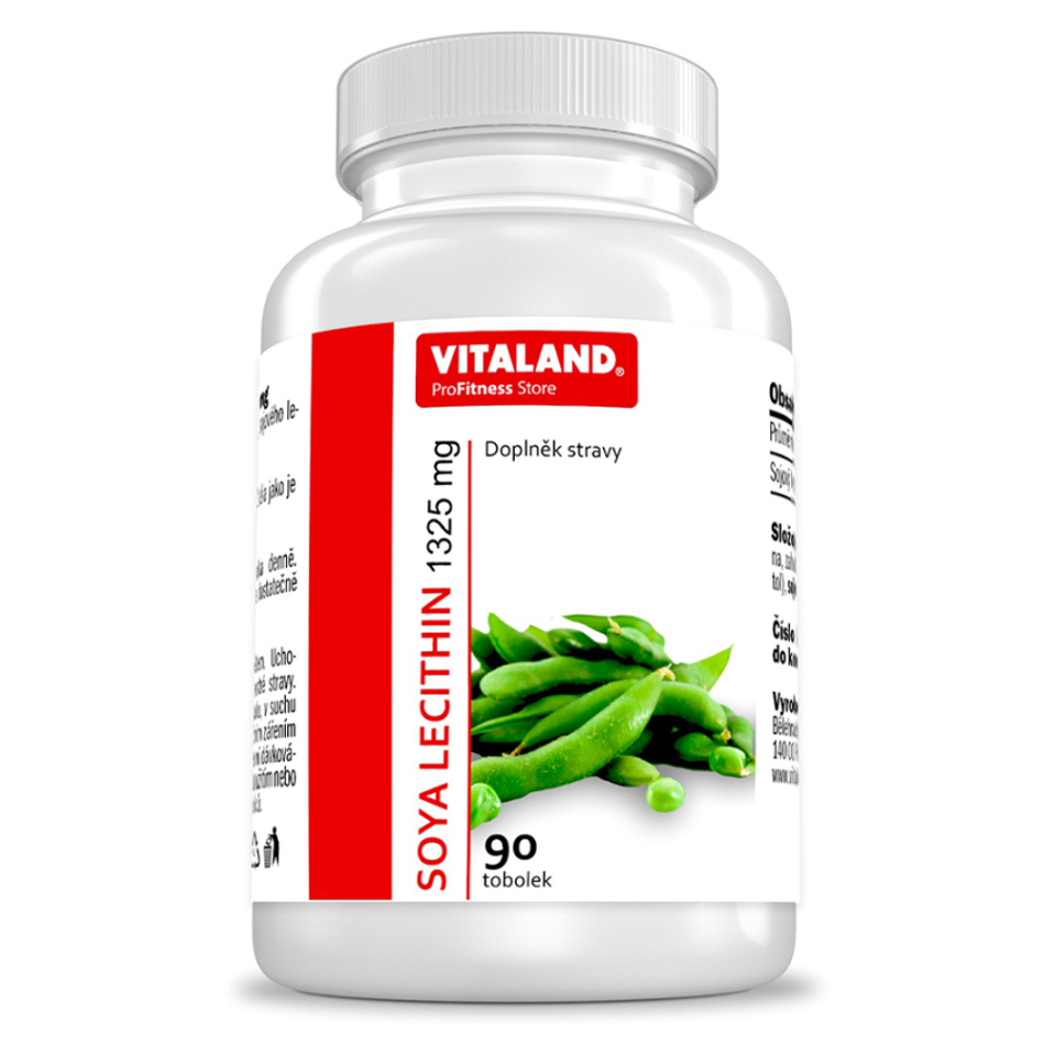 E-shop VITALAND Soya lecithin 1325 mg 90 tobolek