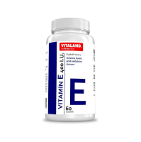 VITALAND Vitamín E 400 I.U. 60 tobolek