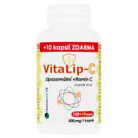 VITALIP-C Lipozomální vitamín C 120 + 10 kapslí