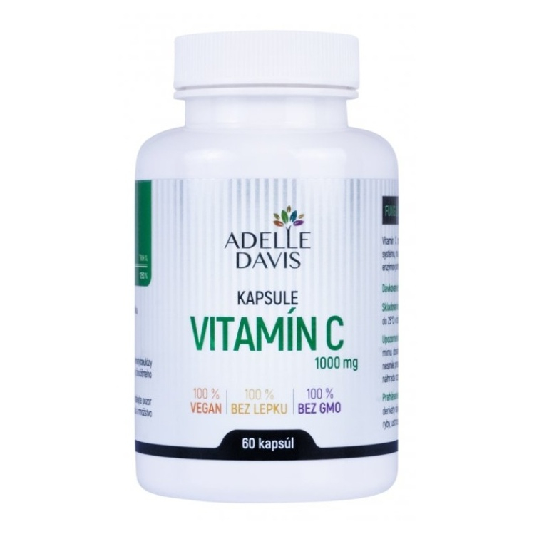 ADELLE DAVIS Vitamín C 1000 mg 60 kapslí