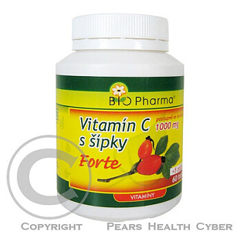 Vitamín C 1000 mg s šípky prodloužený účinek tbl. 60