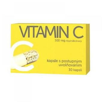 MEDICPROGRESS Vitamin C 500 mg 30 kapslí s postup. uvolňováním