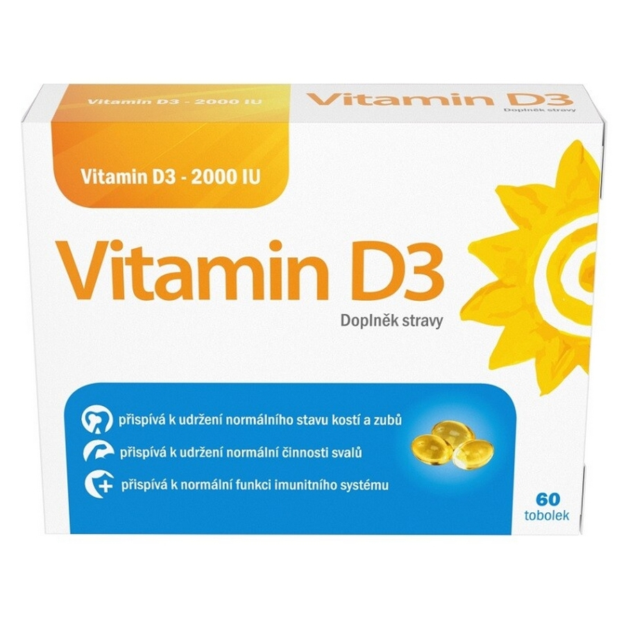 VITAMIN D3 2000IU 60 tobolek