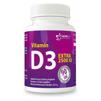 NUTRICIUS Vitamín D3 EXTRA 2500IU 90 tablet