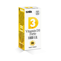 VIRDE Vitamín D3 Forte 1000 I.U. 30 tablet