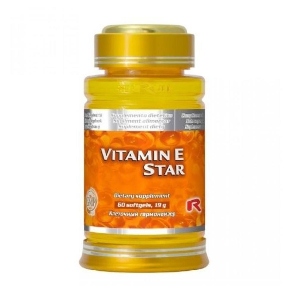 Levně STARLIFE Vitamin E Star 60 tablet