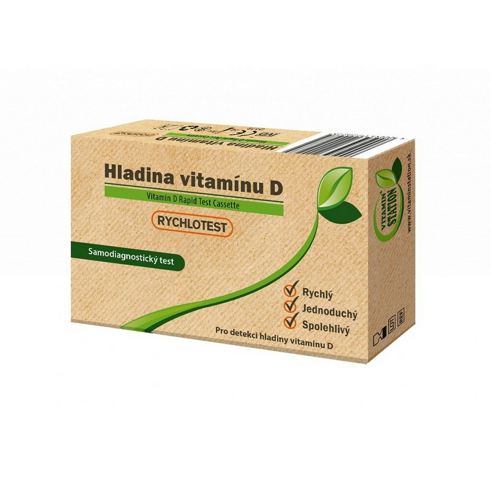 Levně VITAMIN STATION Rychlotest Hladina vitamínu D