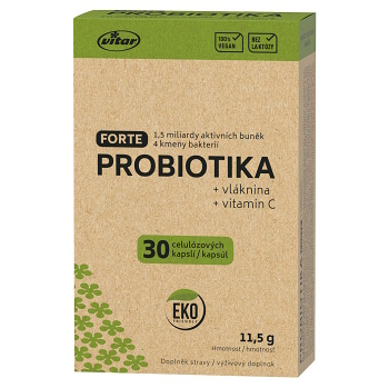 VITAR EKO Probiotika forte 30 kapslí