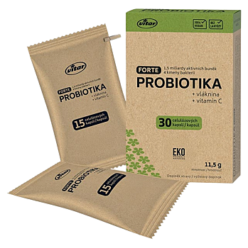VITAR EKO Probiotika forte 30 kapslí (Probiotika a laktobacily) - Vícesložkové