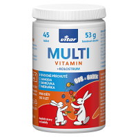 VITAR Kids multivitamin + kolostrum 45 tablet