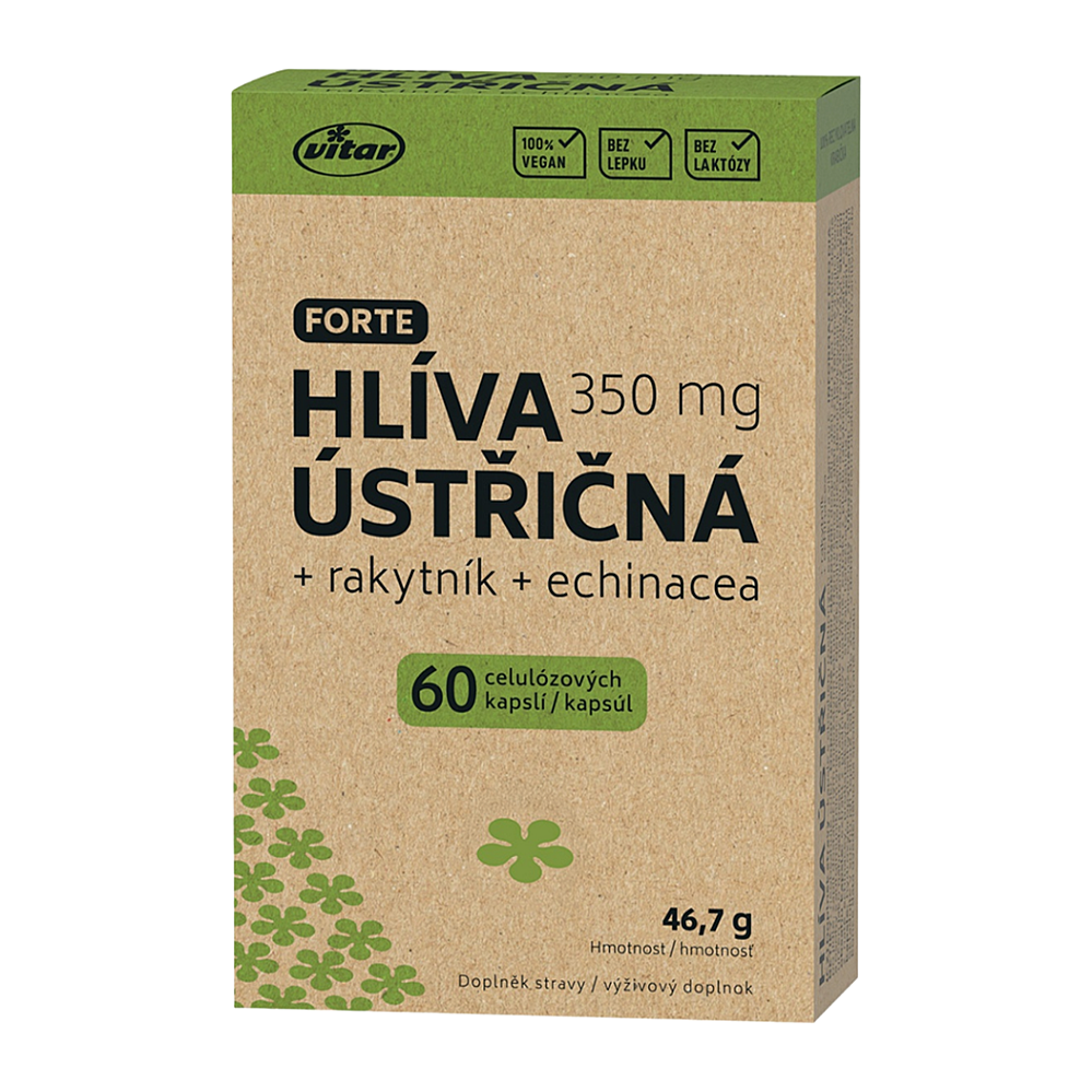 VITAR Origin Hlíva ústřičná 60 kapslí
