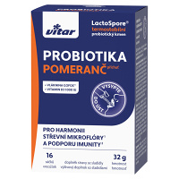 VITAR Probiotika + vláknina + vitamín C a D 16 sáčků