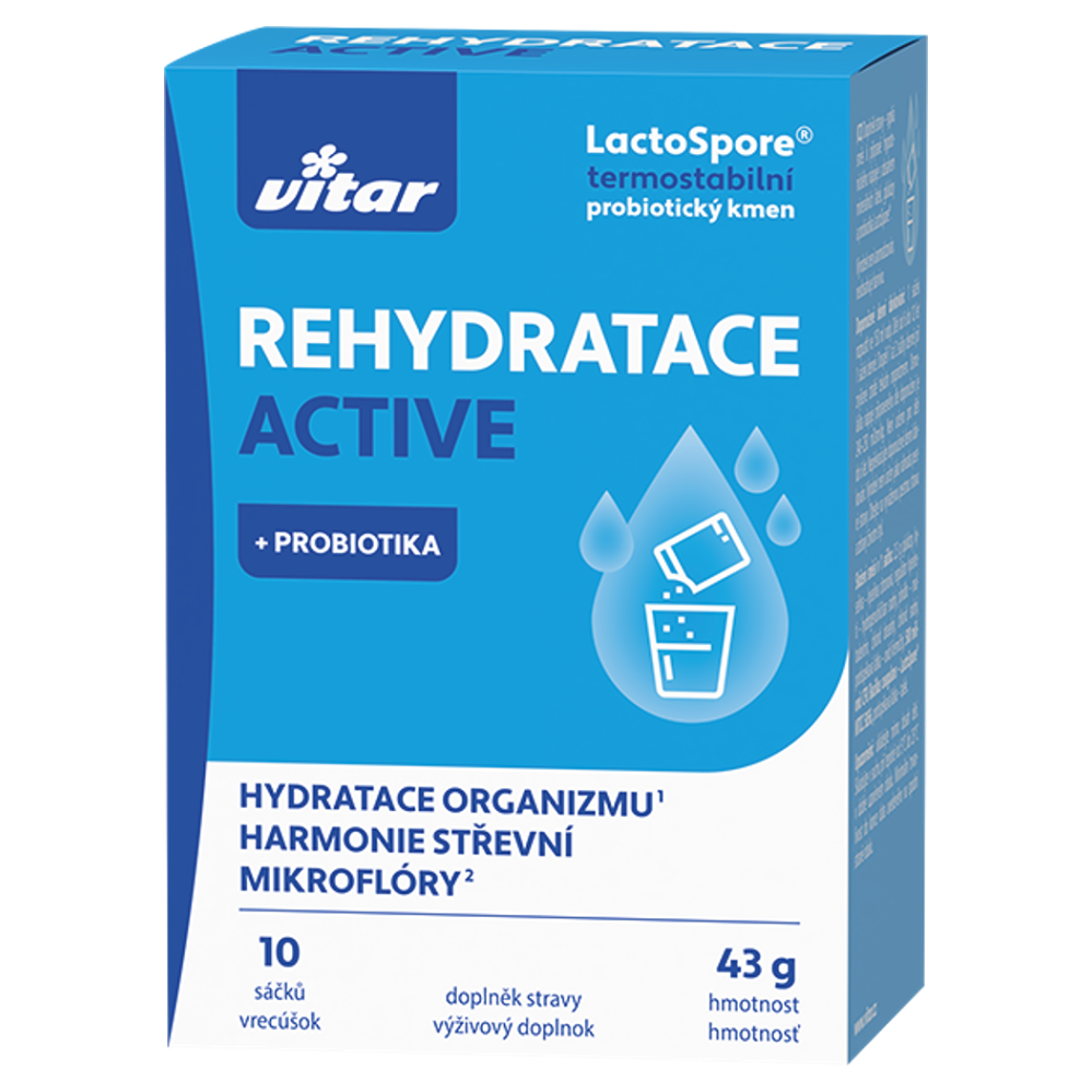 Levně VITAR Rehydratace active 10 sáčků