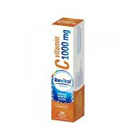 REVITAL Vitamin C 1000 mg pomeranč 20 šumivých tablet