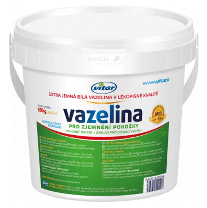 Levně VITAR Vazelina Extra jemná bílá 400 g
