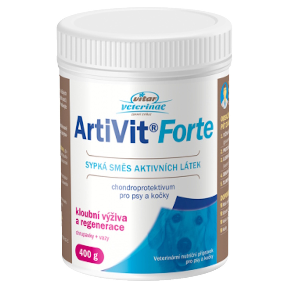 E-shop VITAR Veterinae ArtiVit Forte prášek 400 g