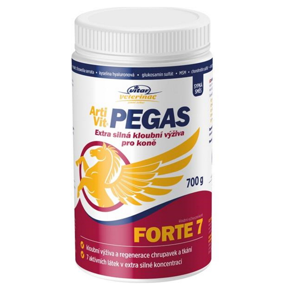 E-shop VITAR Veterinae ArtiVit Pegas Forte 7 prášek kloubní výživa pro koně 700 g