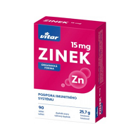 VITAR Zinek 15 mg 90 tablet