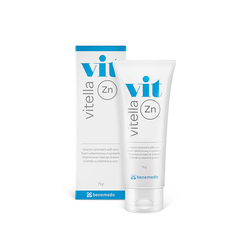 Vitella Zn zinková mast s vitamíny a kalciem 75g