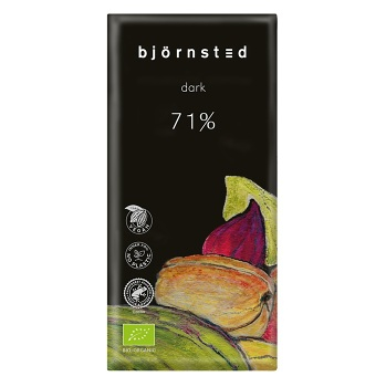 VIVANI Hořká čokoláda 71% björnsted BIO 80 g (Čokolády) - Hořké, BIO
