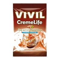 VIVIL Creme life karamel+lískový oříšek bonbóny 110 g