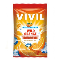 VIVIL Divoký pomeranč s vitamínem C drops bez cukru 120 g