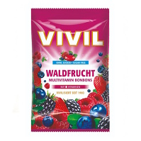 VIVIL Multivitamín lesní plody drops bez cukru 120 g