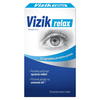 VIZIK Relax 30 tablet (Zrak, oči) - Vícesložkové