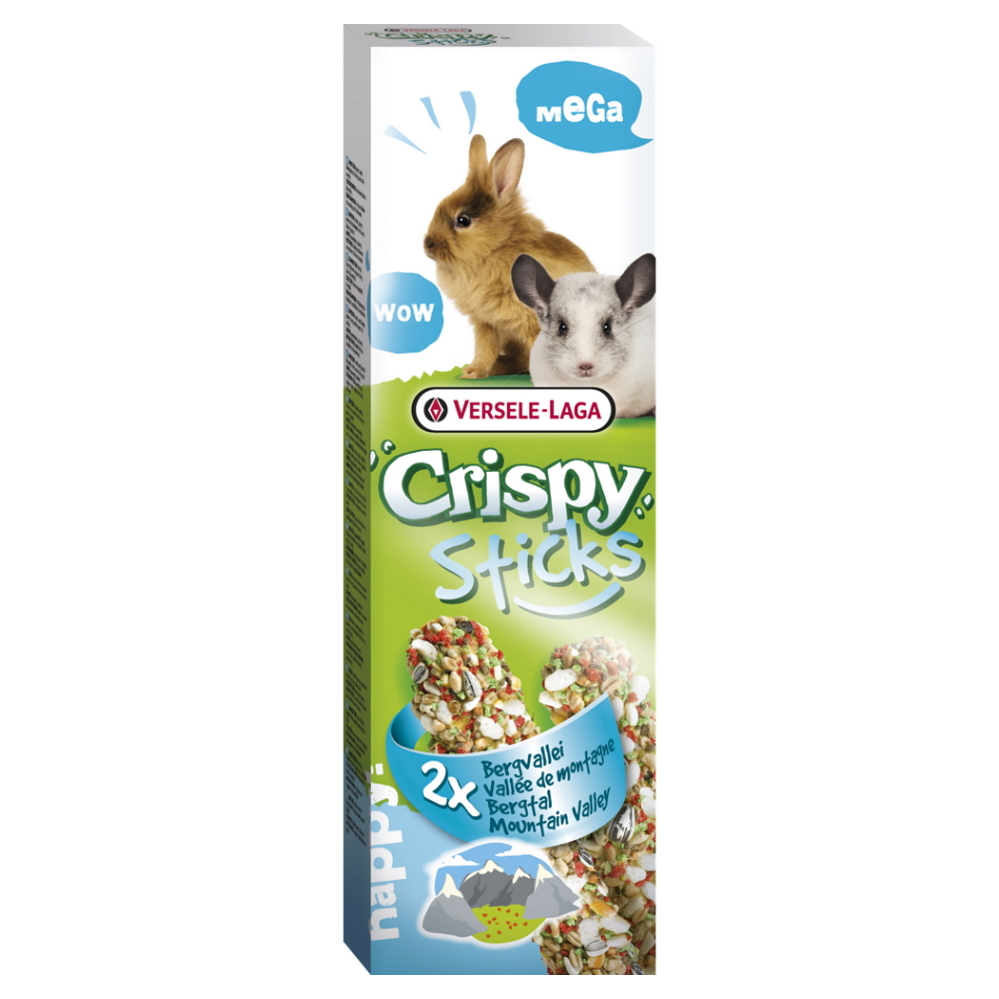 E-shop VERSELE-LAGA Crispy Sticks pro králíky/činčily byliny 2 x 70 g