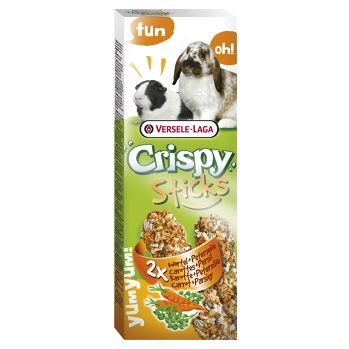 VERSELE-LAGA Crispy Sticks pro králíky/morče mrkev/petržel 110 g