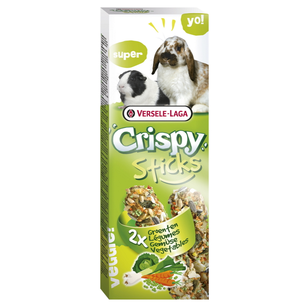 E-shop VERSELE-LAGA Crispy Sticks pro králíky/morče zelenina 110 g