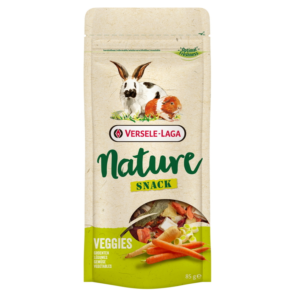 E-shop VERSELE-LAGA Nature Snack pro hlodavce zelenina 85 g