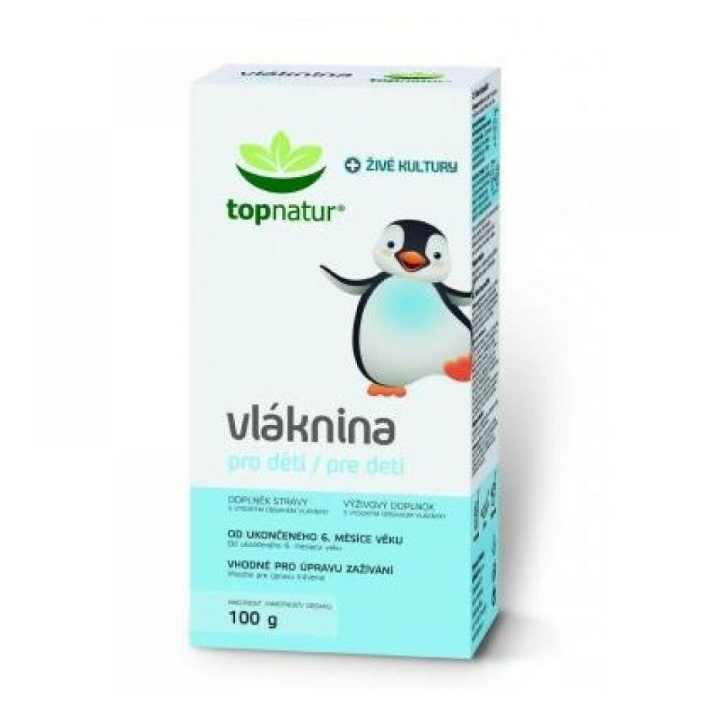 E-shop TOPNATUR Vláknina pro děti s probiotiky 100 g