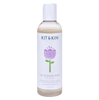 KIT & KIN Vlasový a tělový šampón 250 ml