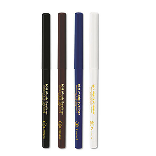 E-shop DERMACOL 16H Matic Eyeliner Voděodolná automatická tužka na oči 4 Black 0,3 g