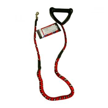 Vodítko EZYDOG Sparky 100-130cm červené (Nylonová vodítka)
