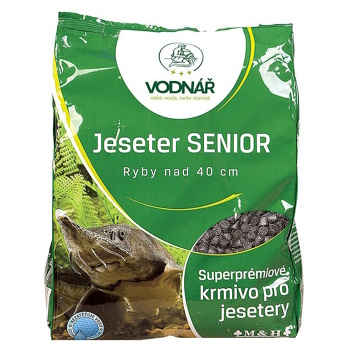 VODNÁŘ Jeseter Senior krmivo pro ryby 0,5 kg (Krmivo pro jezírkové ryby)