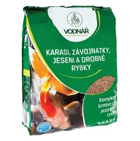 VODNÁŘ Krmivo pro karasi, závojnatky, jeseni a malé rybky 0,5 kg