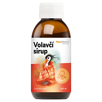 MYCOMEDICA Volavčí sirup 200 ML (Tradiční čínská medicína) - Přírodní, Vícesložkové