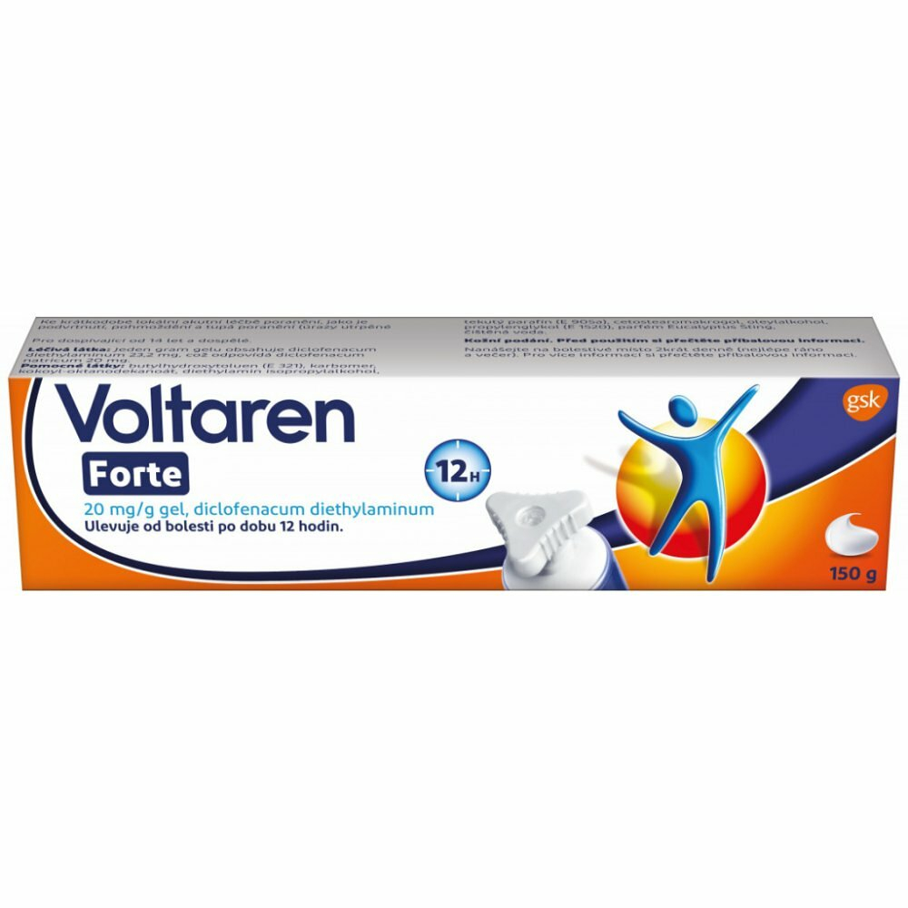 Levně VOLTAREN FORTE Gel 20 mg 150 g