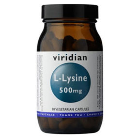 E-shop VIRIDIAN Nutrition L-Lysine 90 kapslí