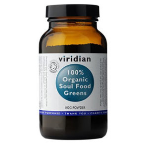E-shop VIRIDIAN Nutrition Organic Soul Food Greens 100 g