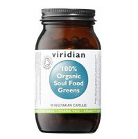 VIRIDIAN Nutrition Organic Soul Food Greens 90 kapslí