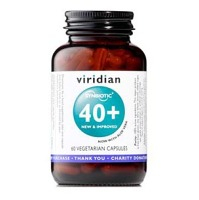VIRIDIAN Nutrition Synbiotic 40+ 60 kapslí
